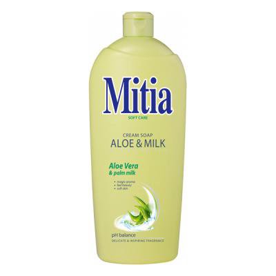 Mitia 1l tek.mýdlo Aloe milk NN | Toaletní mycí prostředky - Tekutá mýdla - Bez dávkovače